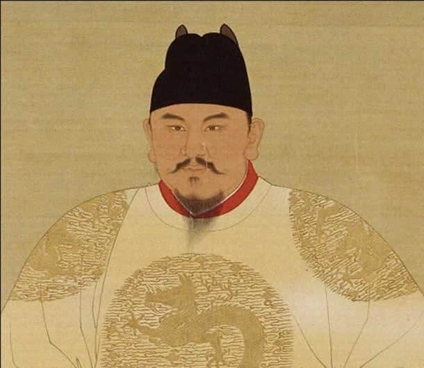 Pintura oficial del Emperador Hongwu