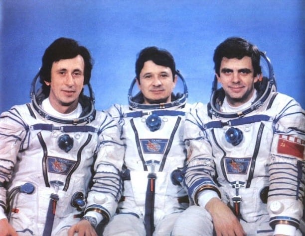 Vladimir Soloviev, Oleg Atkov y Leonid Kizim