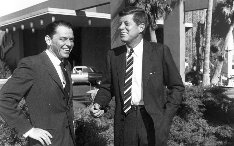 Kennedy y Sinatra, 1960
