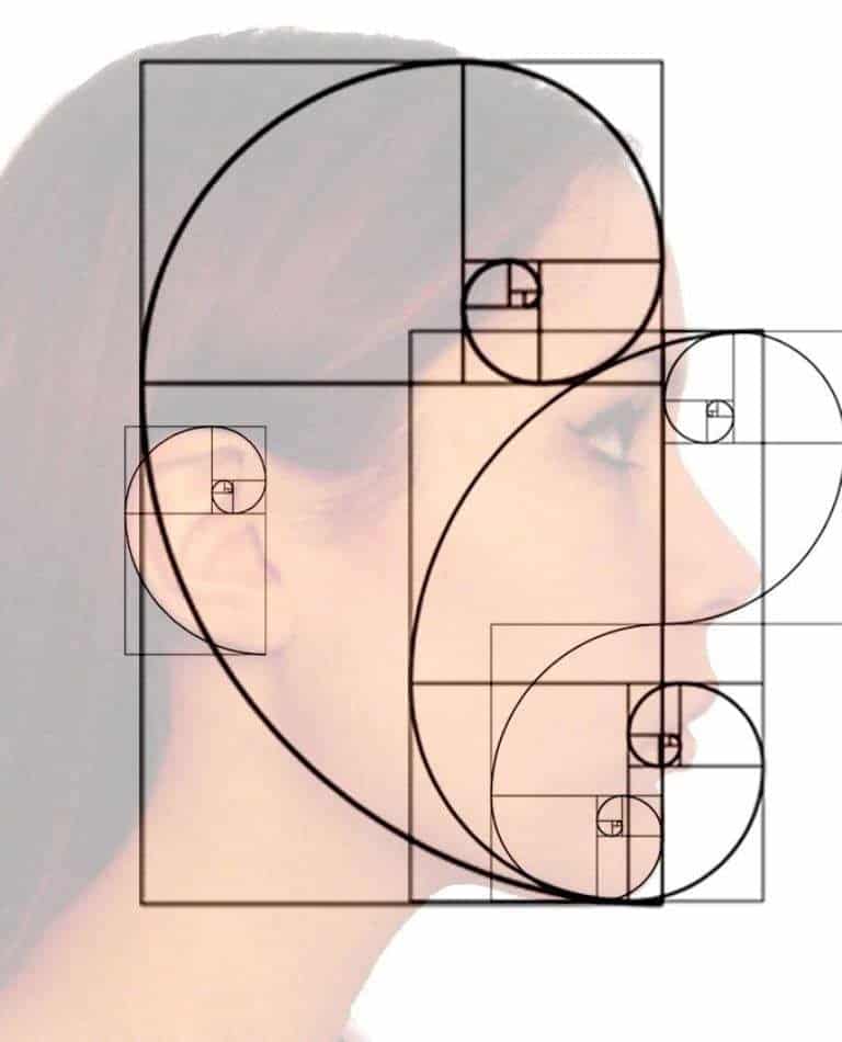 Maravilla matematica: Espiral Dorada aplicada a las facciones humanas