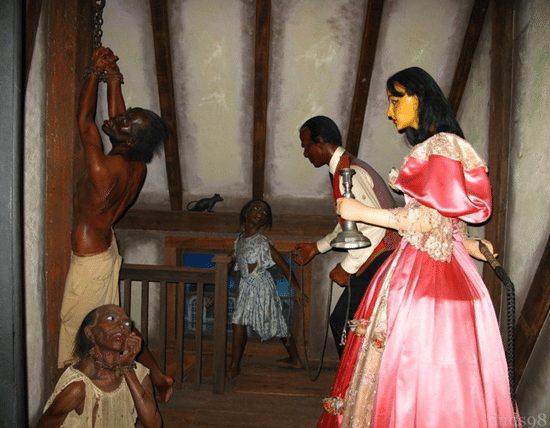  Madame LaLaurie en el Museo de Cera de Nueva Orleans