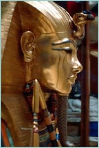 La maldicion de tutankamon - Mascara funeraria