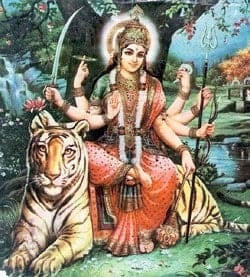 Mujer hindu : Representación de la diosa Parvati