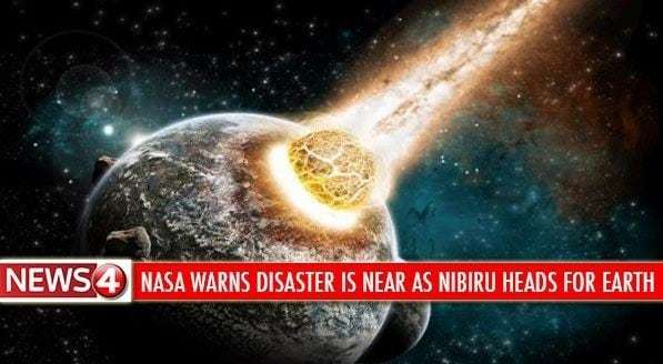 desastre mundial en choque con Nibiru