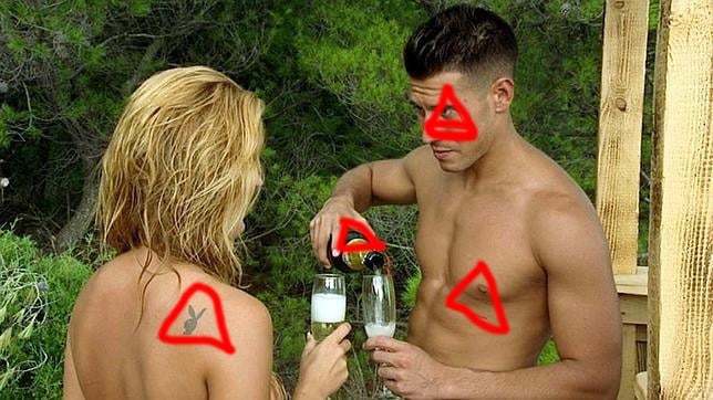 adan y eva - señales Illuminati.