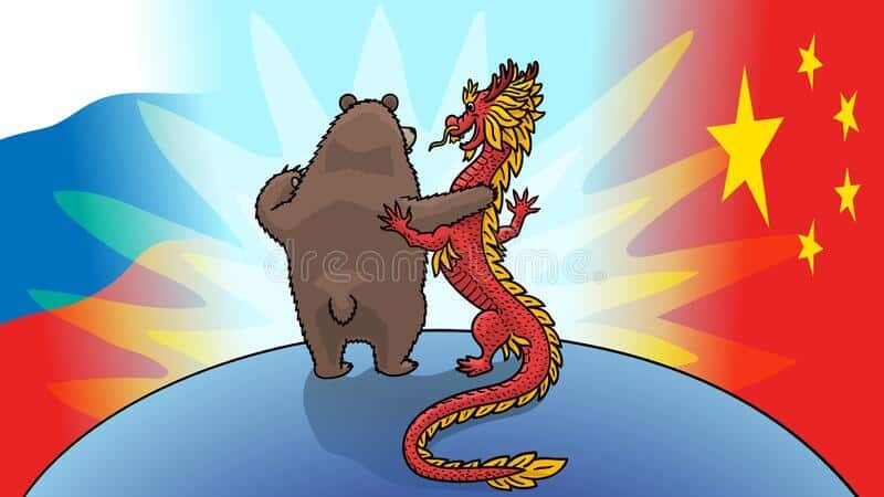 alianza Rusia y china
