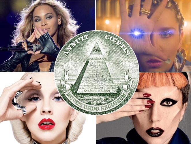 Relacion de artistas con los illuminati