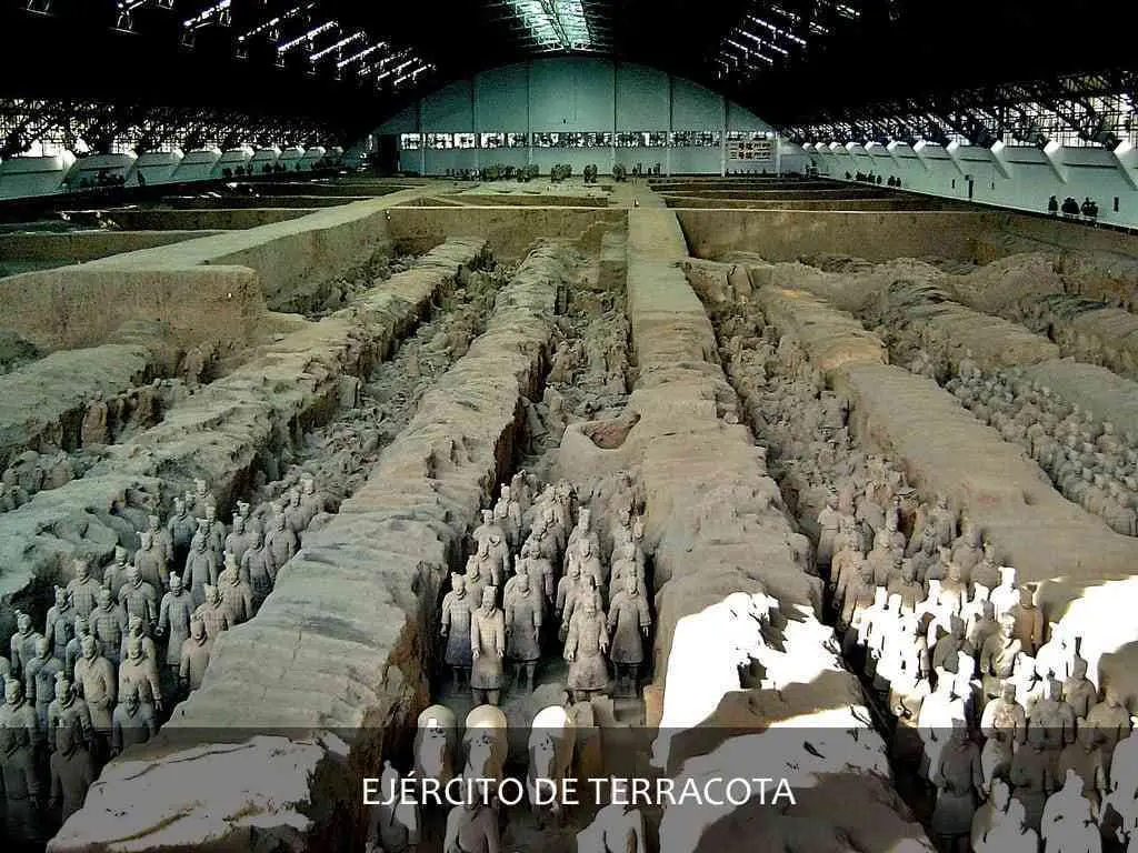 la muralla china: ejercito de terracota