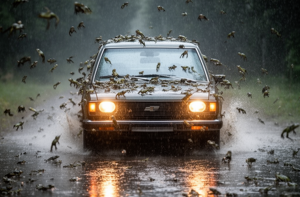 Lluvia de ranas